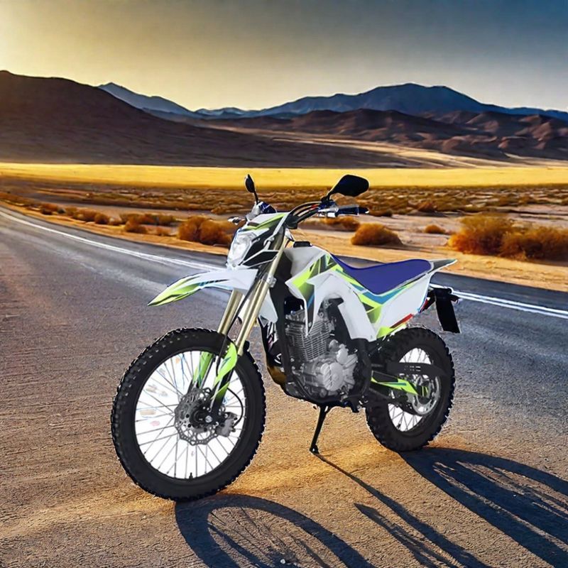 250cc Endure Cross Dirt Bike Aotong Motor con arranque eléctrico y velocidad máxima de 100 km/h