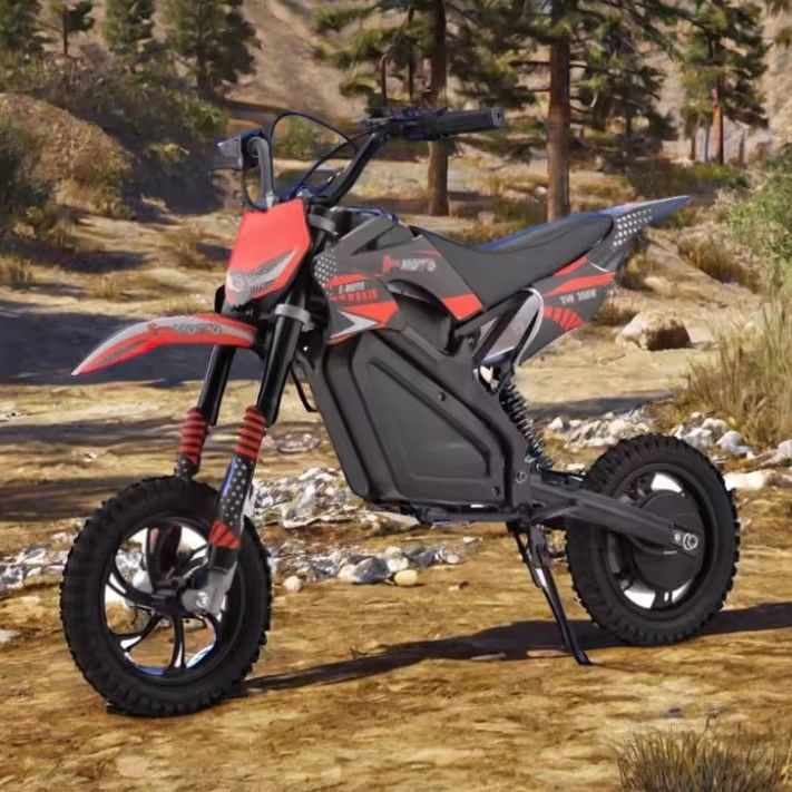 350W Motor Power Kids Dirt Bike 24v 500W Motocicleta eléctrica con freno delantero y trasero