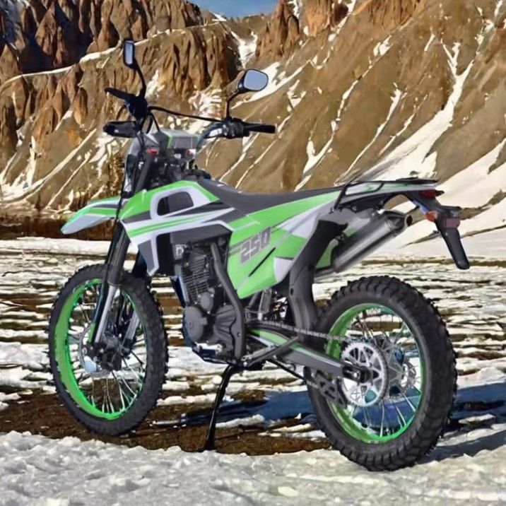 200-400CC desplazamiento fuera de la carretera motocicletas de tierra con opciones de color personalizables