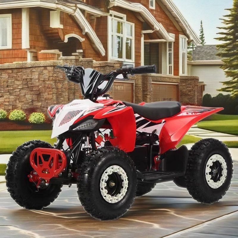 36V Kids Quad eléctrico 1000w Atv 125cc 6 pulgadas automática de cuatro motos para niños 2WD