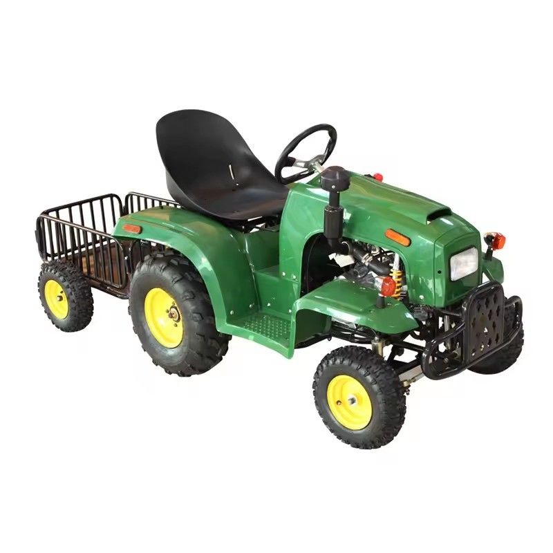 Tractor UTV de 110 cc Conducción al aire libre en automóvil con tracción a las cuatro ruedas y velocidad máxima ≤ 50 km/h