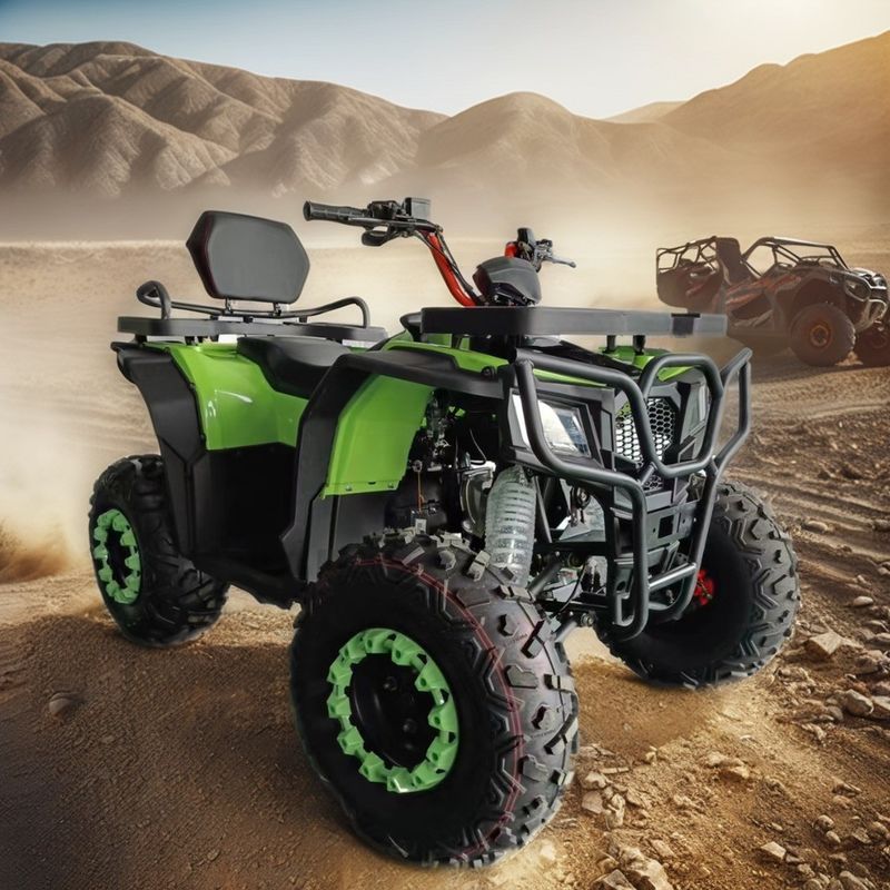 Motocicleta ATV de 4 ruedas de 250cc asequible con colores personalizables soportados
