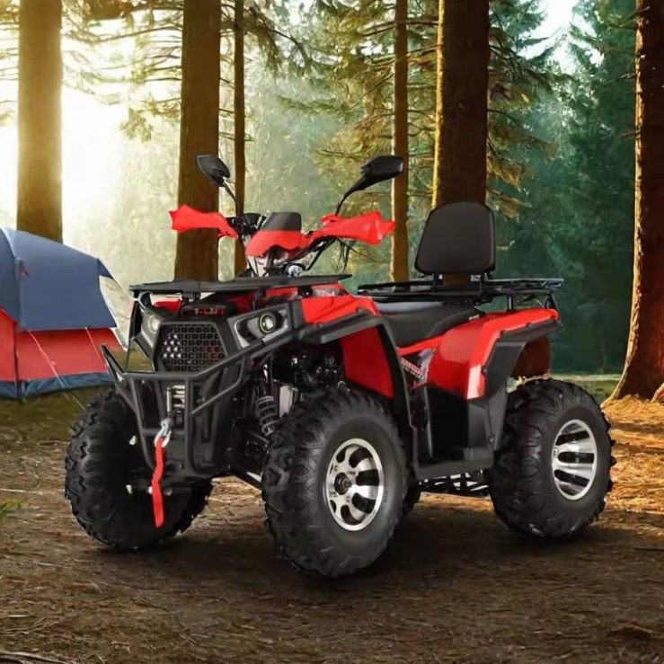 200cc 2X4 4X4 Carretera legal ATV Quad Bike para adultos Disposición 200cc Número de cilindro 1