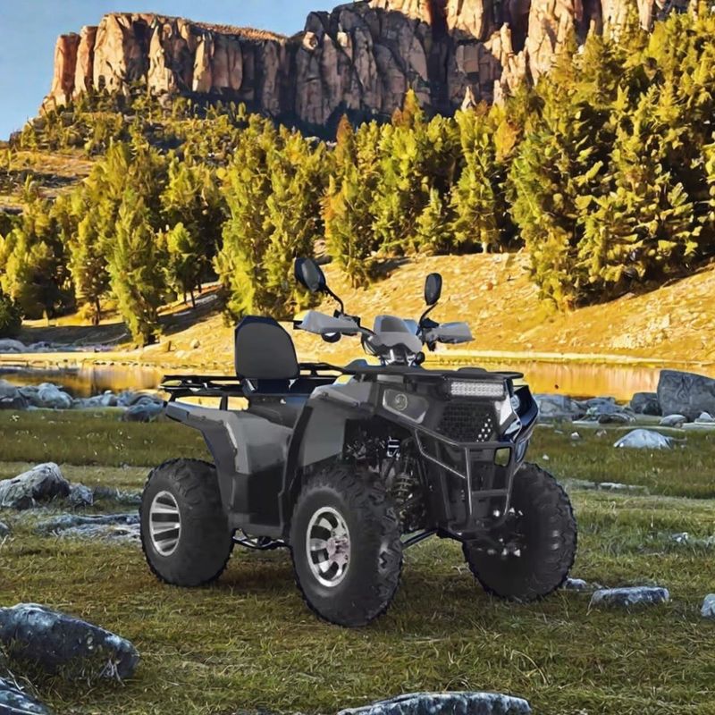 Motocicleta todoterreno de cuatro ruedas con transmisión automática para adultos en todo terreno