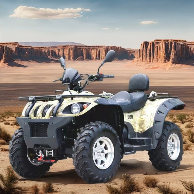 Potente motor de 500cc 12V Voltage Atv 4*4 Cuad para adultos fuera de la carretera UTV motocicleta