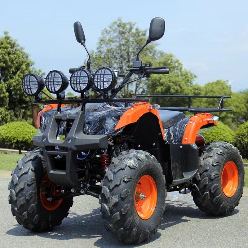 ATV de gas de 110cc para niños arranque eléctrico 4 tiempos automático fuera de la carretera 4 ruedas Quad Bike