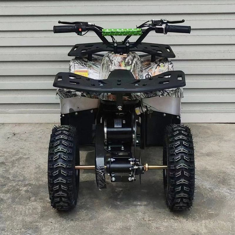 125cc ATV 4 Wheeler Quad Motorcycle con neumático de 8 pulgadas y sistema de freno de disco delantero y disco trasero