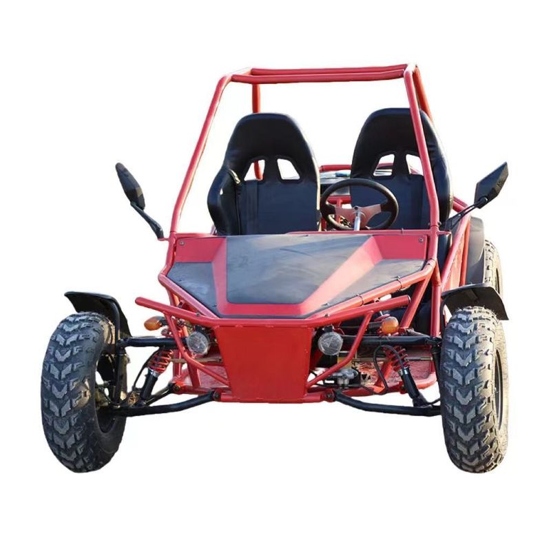 Adult Outdoor Drive Go Kart con motor de 200cc y par máximo ≤ 20Nm y parachoques de seguridad